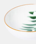 Home Deco and More Leaf Print Round Porcelain Bowl 4-piece Set - 15.8x6 Cm, Packshot View